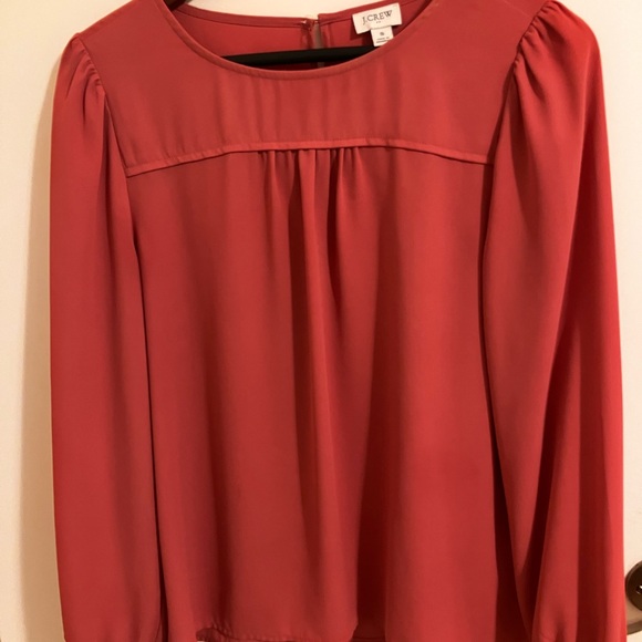 J. Crew Tops - J. Crew Women's Coral Blouse